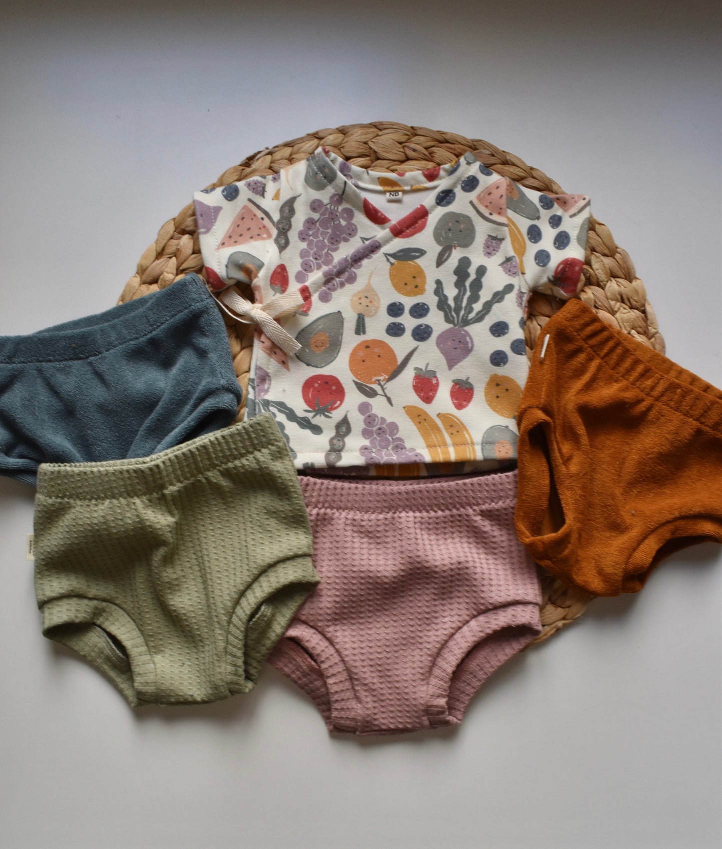Conjunto newborn verano TUTTI FRUTTI