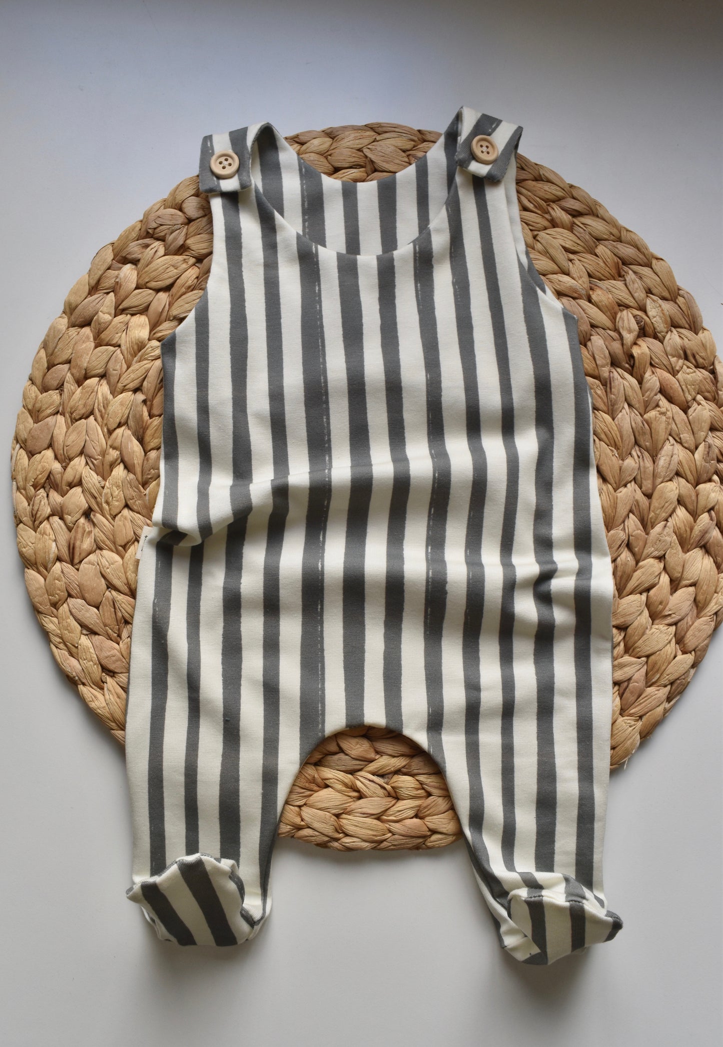 Peto con pies STRIPES
