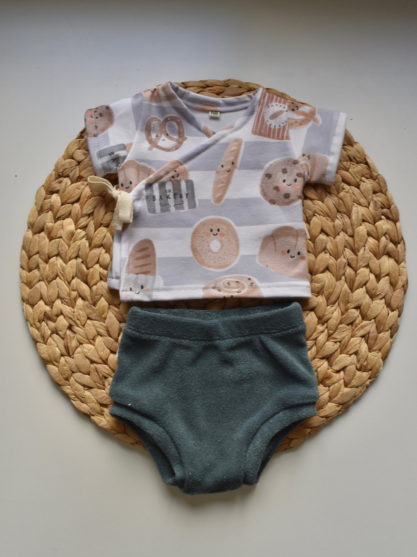 Conjunto newborn verano PETITE BOULANGERIE