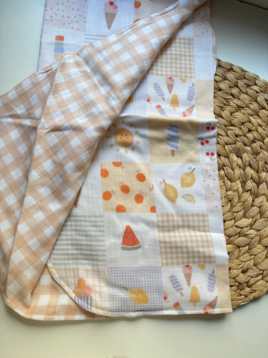 Muselina reversible SUMMER VIBES