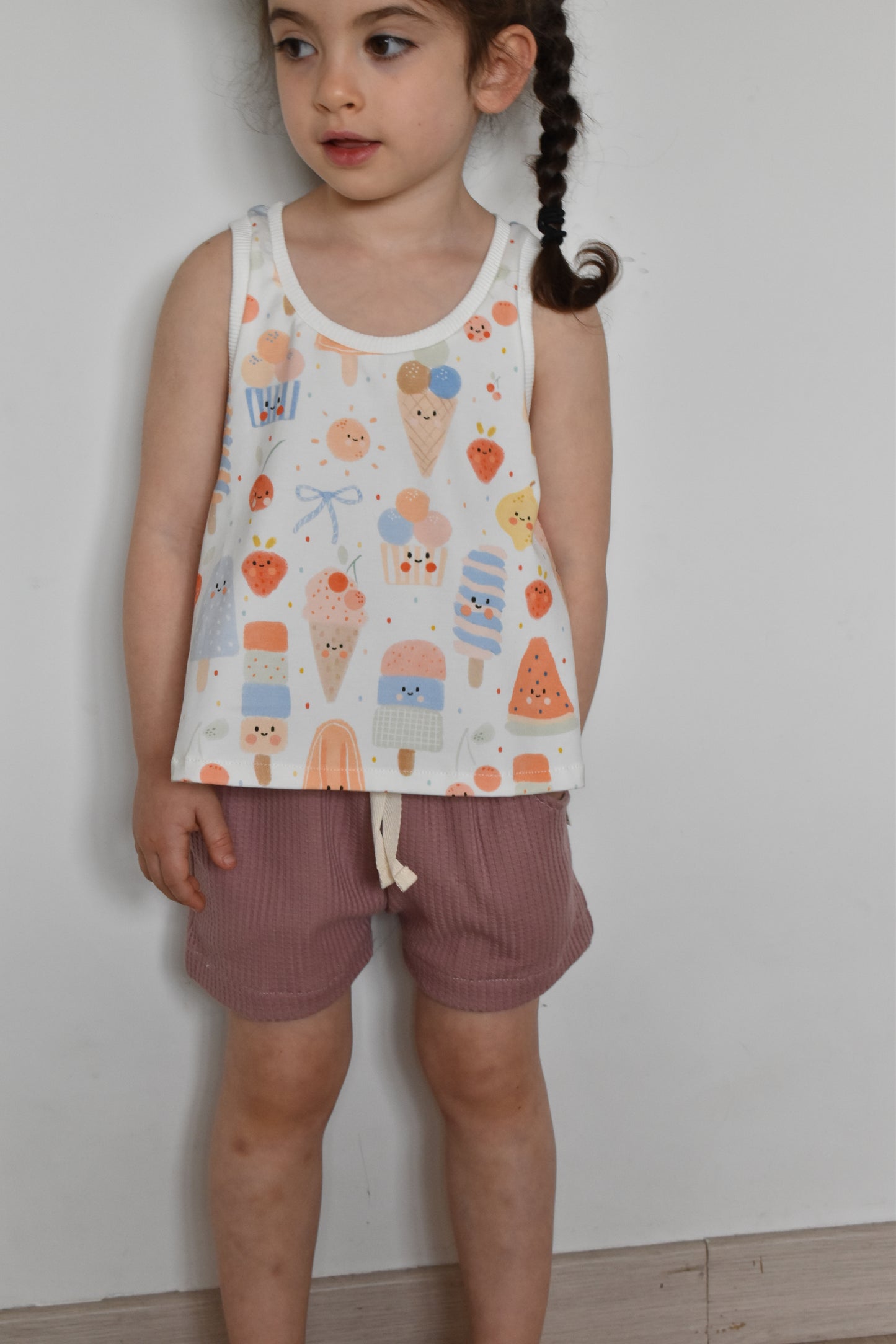 Camiseta tirantes HELADOS