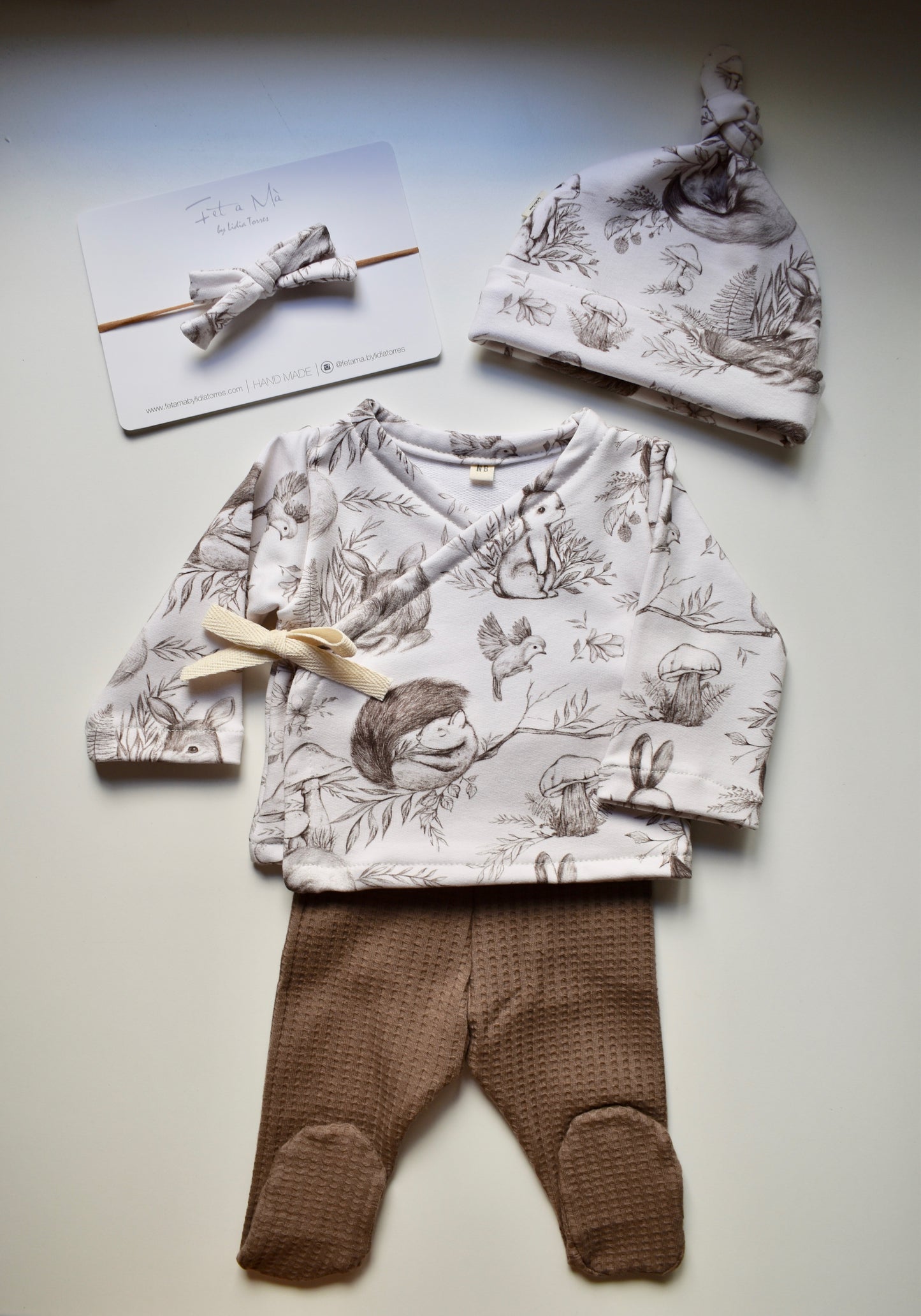 Conjunto newborn FOREST TALES
