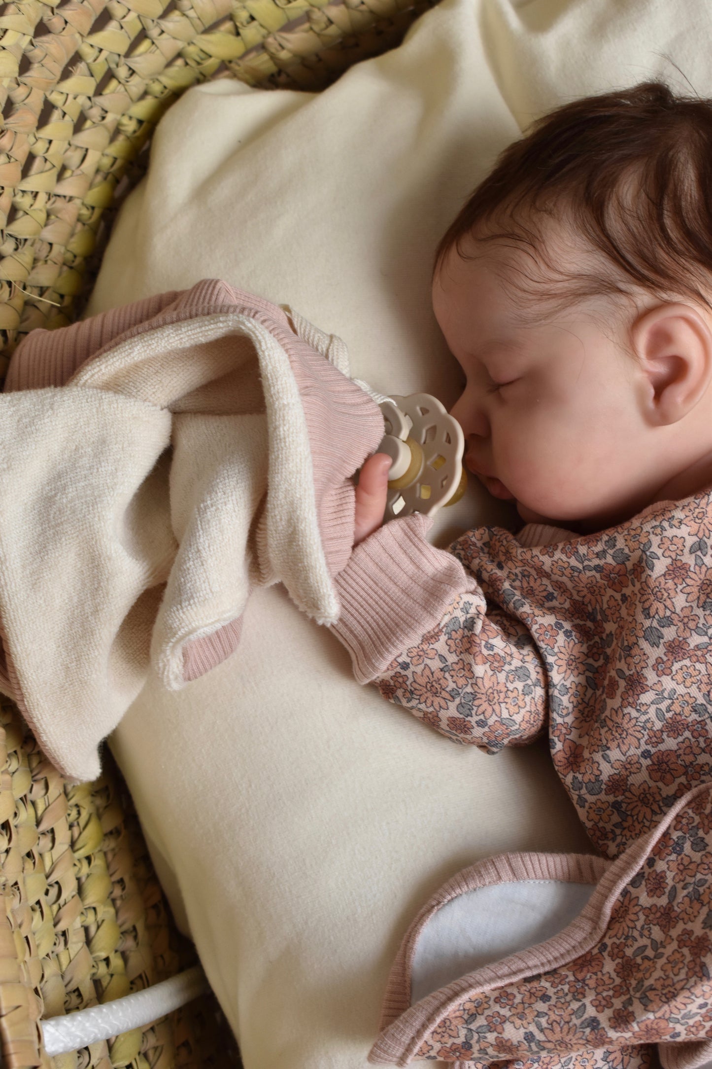 Manta chupete/ Doudou ROSA