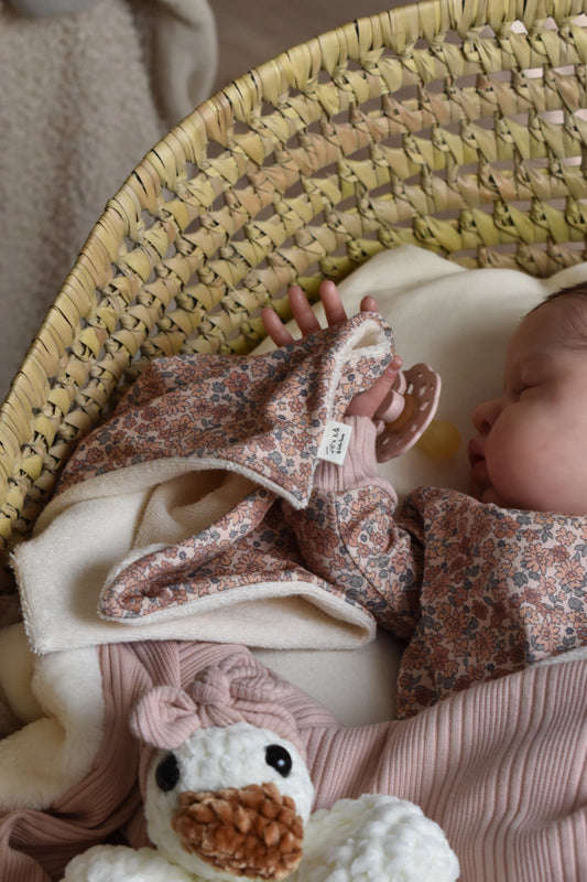 Manta chupete/ Doudou FLORES