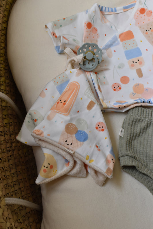 Manta chupete/ Doudou HELADOS