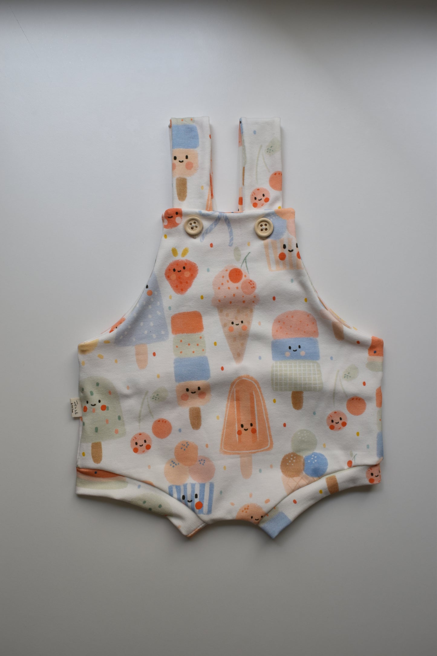 Short overalls ICE CREAM