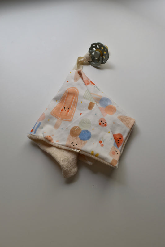 Manta chupete/ Doudou HELADOS