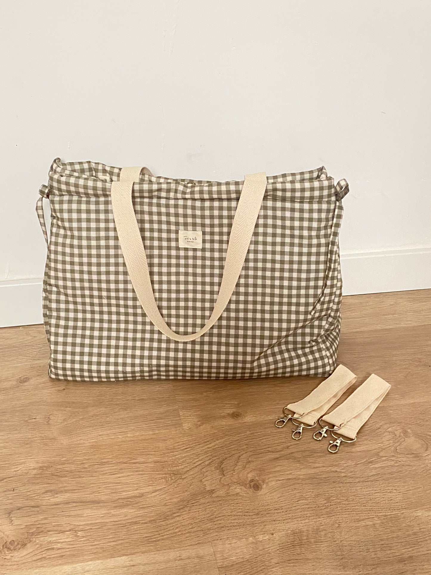 Bolsa CUADROS VERDE