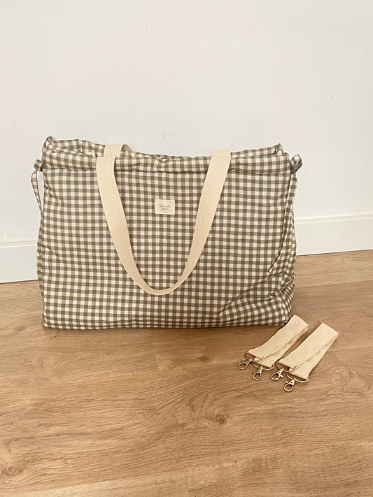 Bolsa CUADROS VERDE