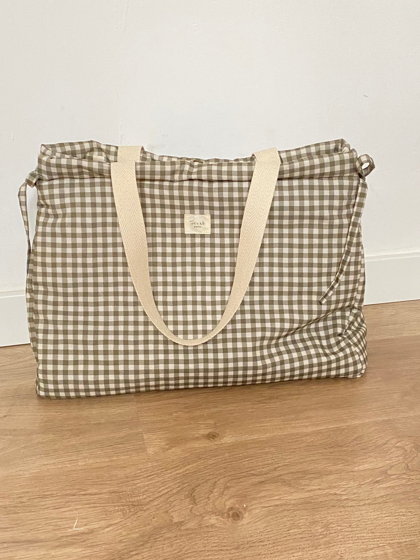 Bolsa CUADROS VERDE