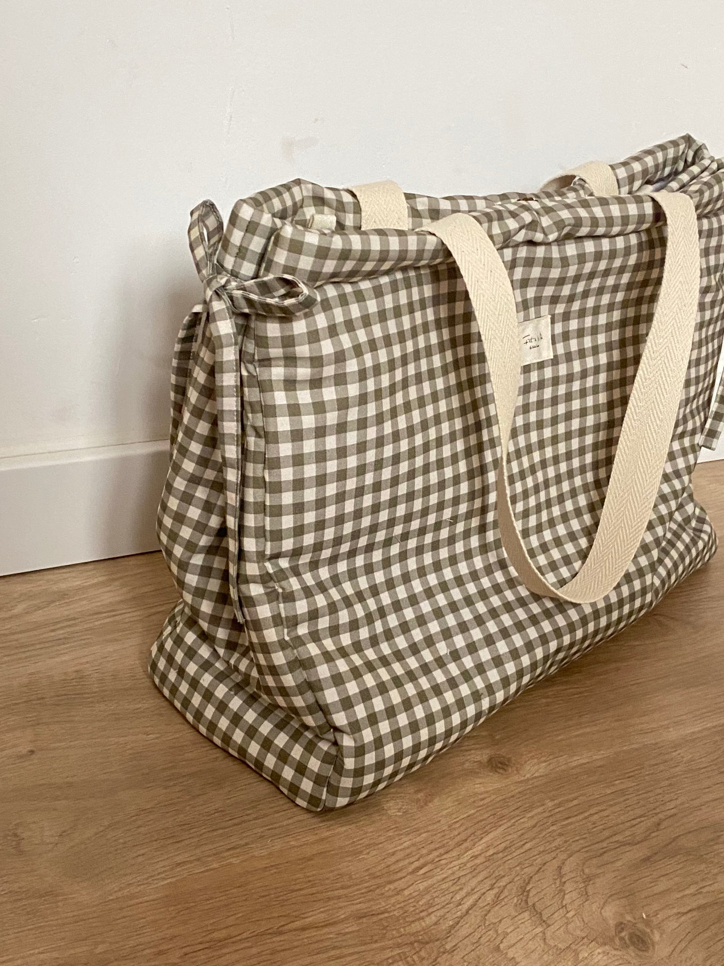Bolsa CUADROS VERDE
