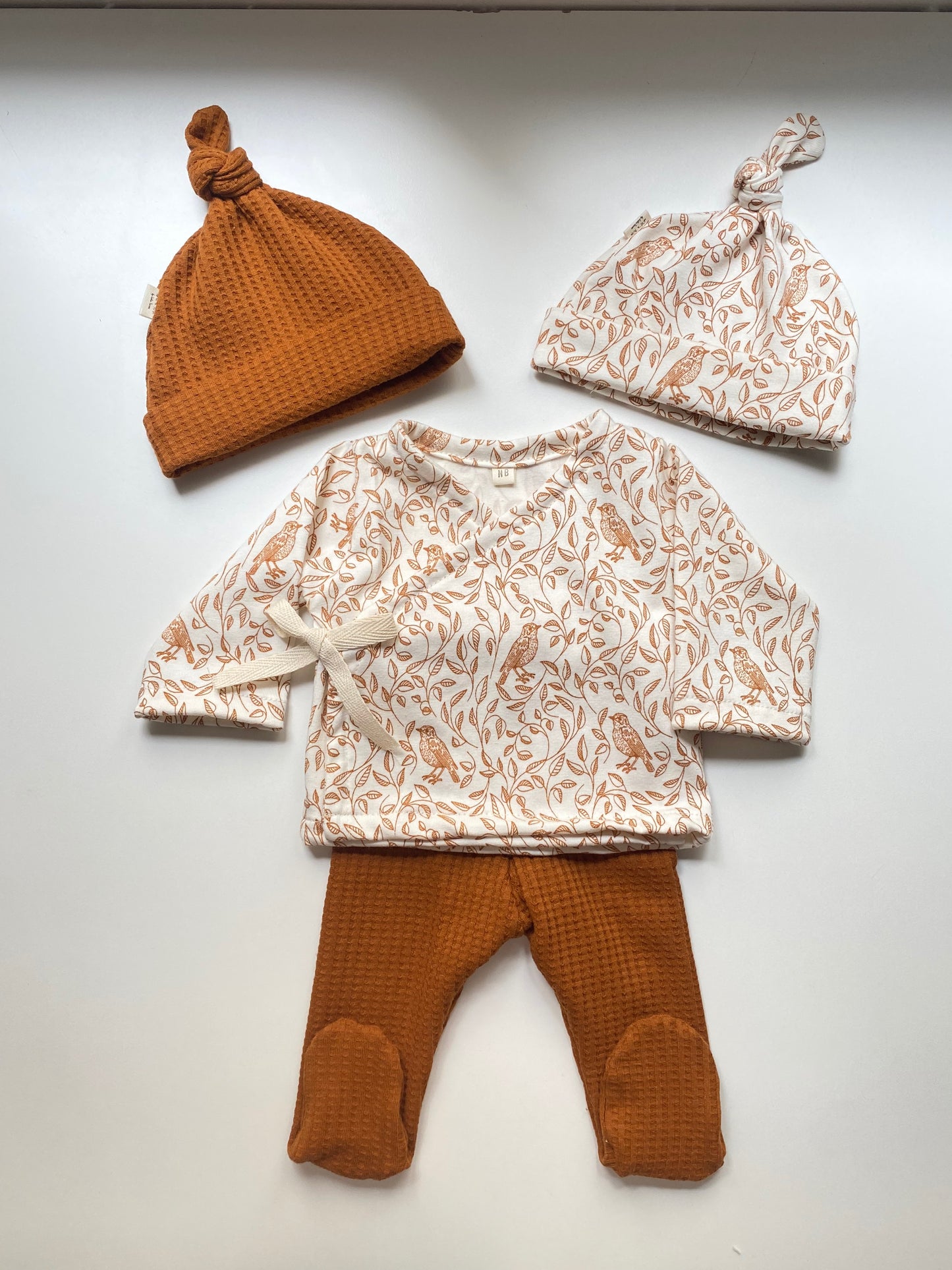 Conjunto newborn WHIMSICAL CARAMEL