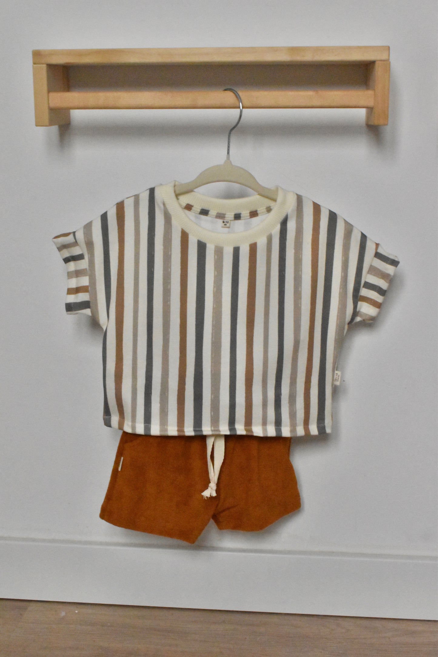 Camiseta manga corta STRIPES MULTI