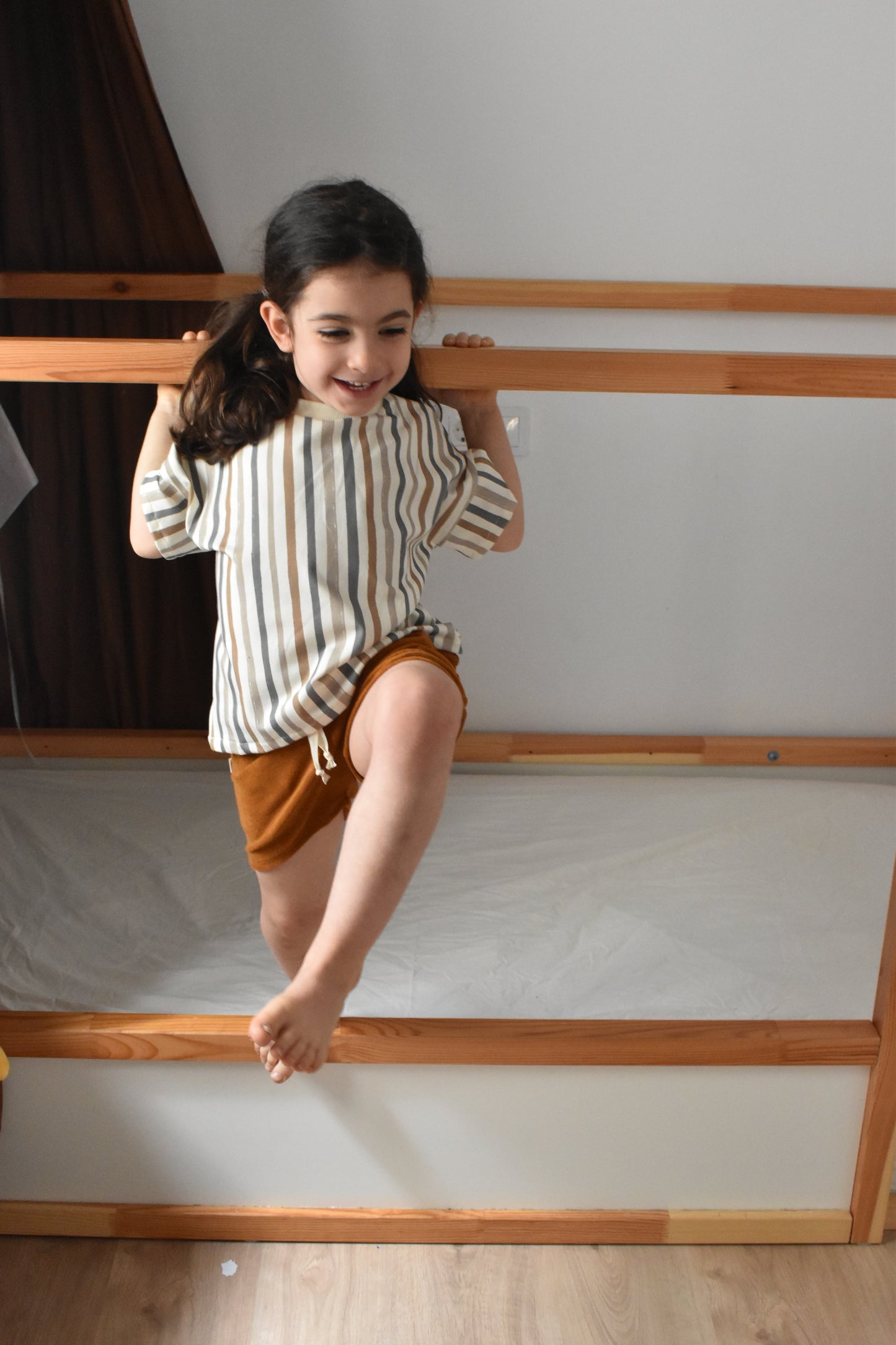 Camiseta manga corta STRIPES MULTI