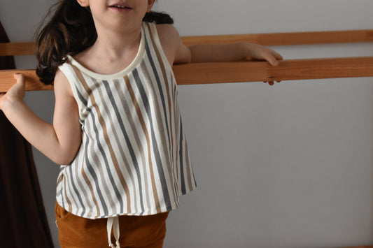 Camiseta tirantes STRIPES MULTI