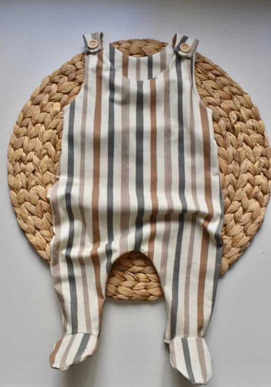 Peto con pies STRIPES MULTI