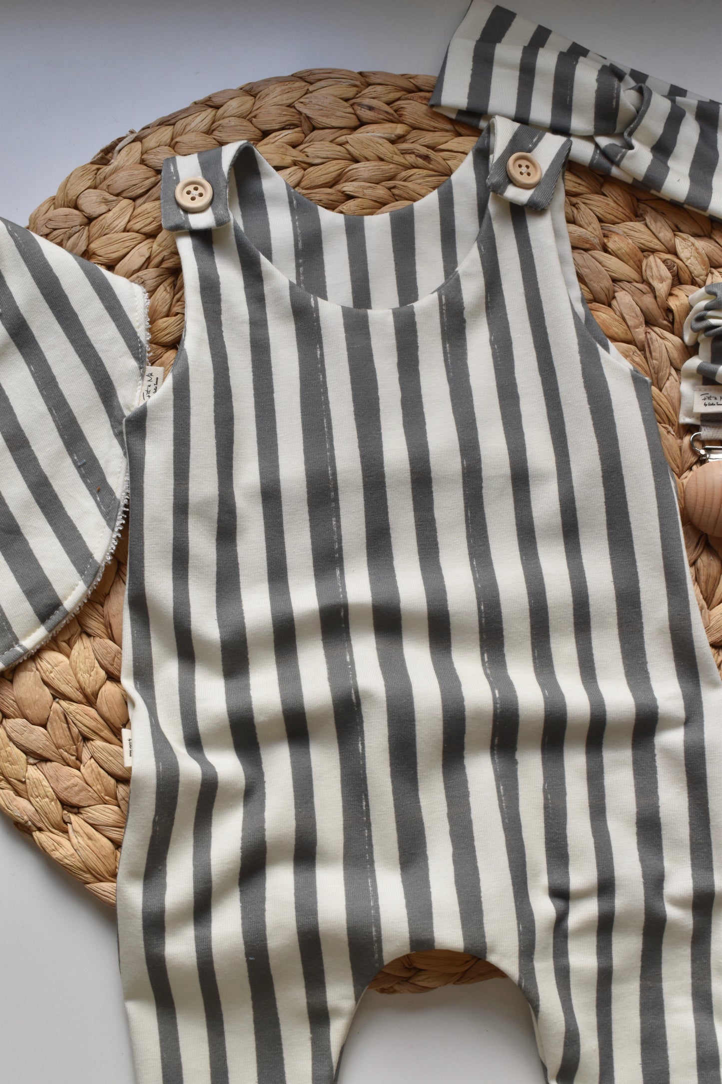 Peto con pies STRIPES