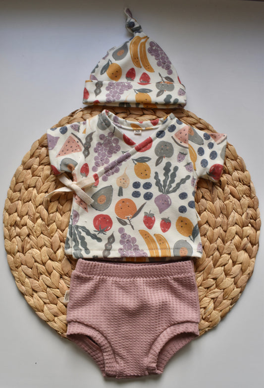 Conjunto newborn verano TUTTI FRUTTI