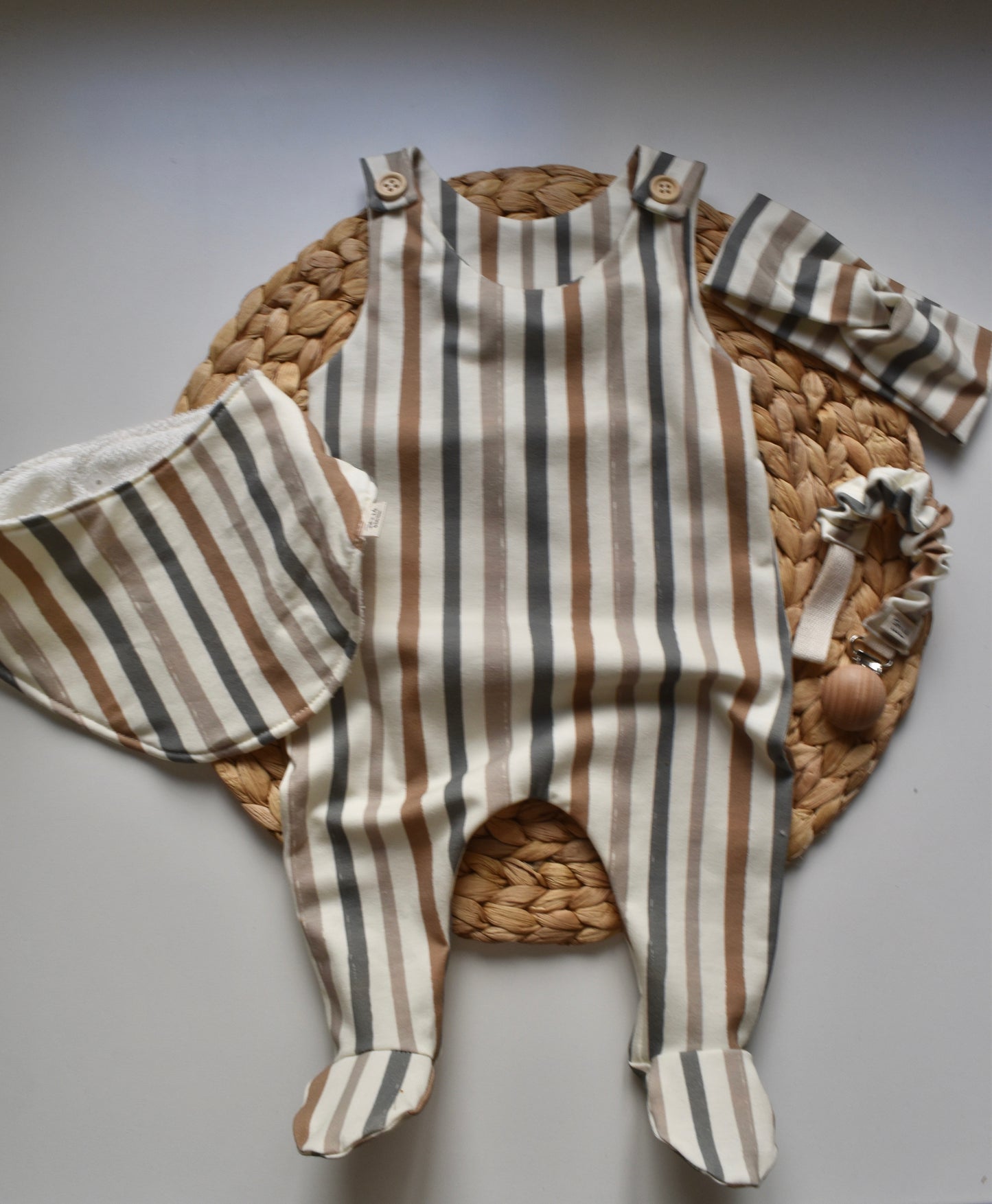 Peto con pies STRIPES MULTI