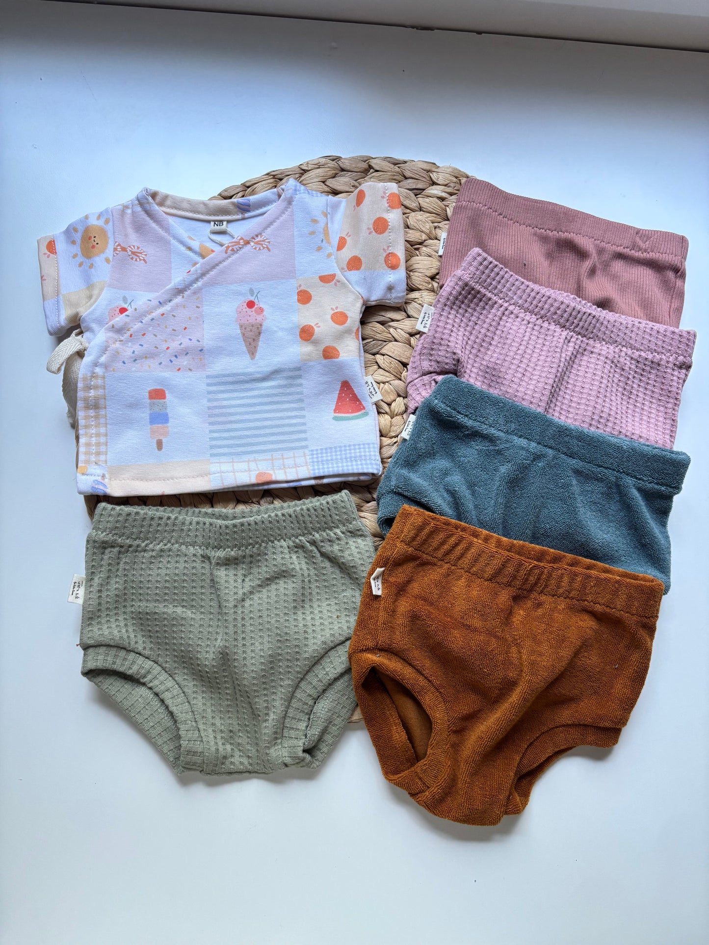 Conjunto newborn verano SUMMER VIBES
