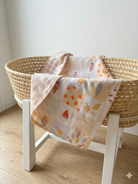 Muselina reversible SUMMER VIBES