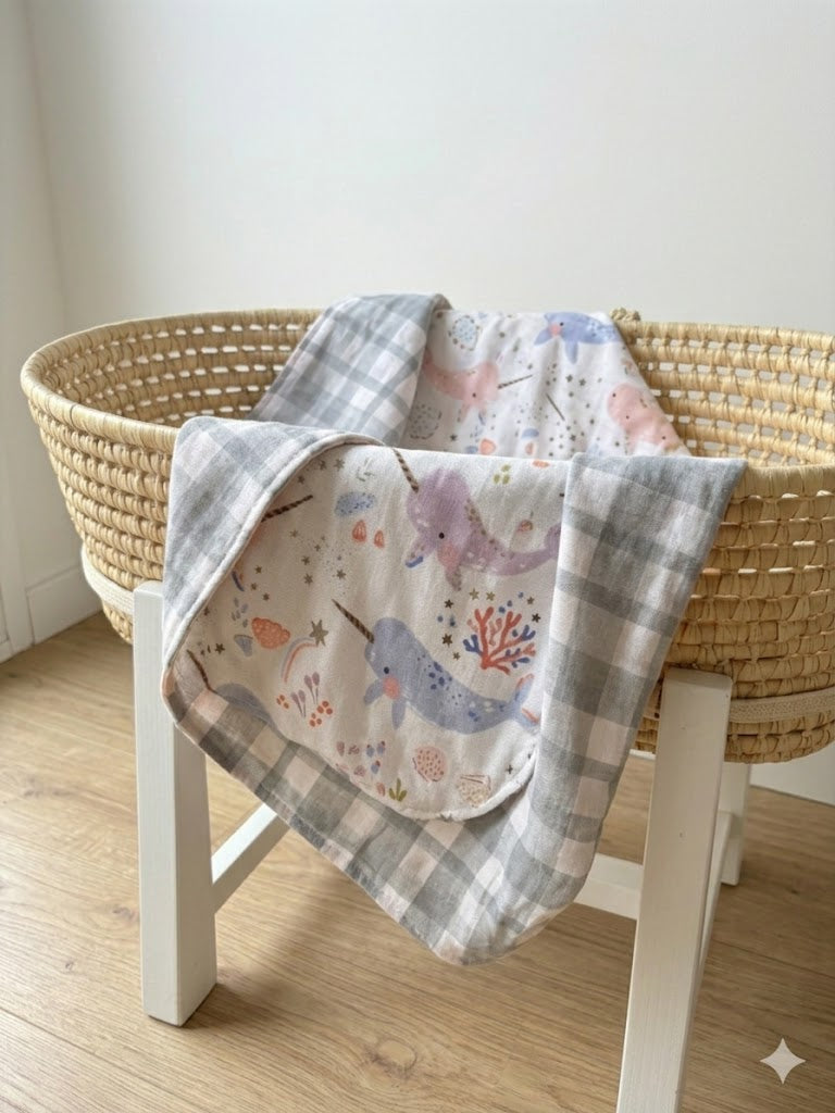 Muselina reversible NARVAL