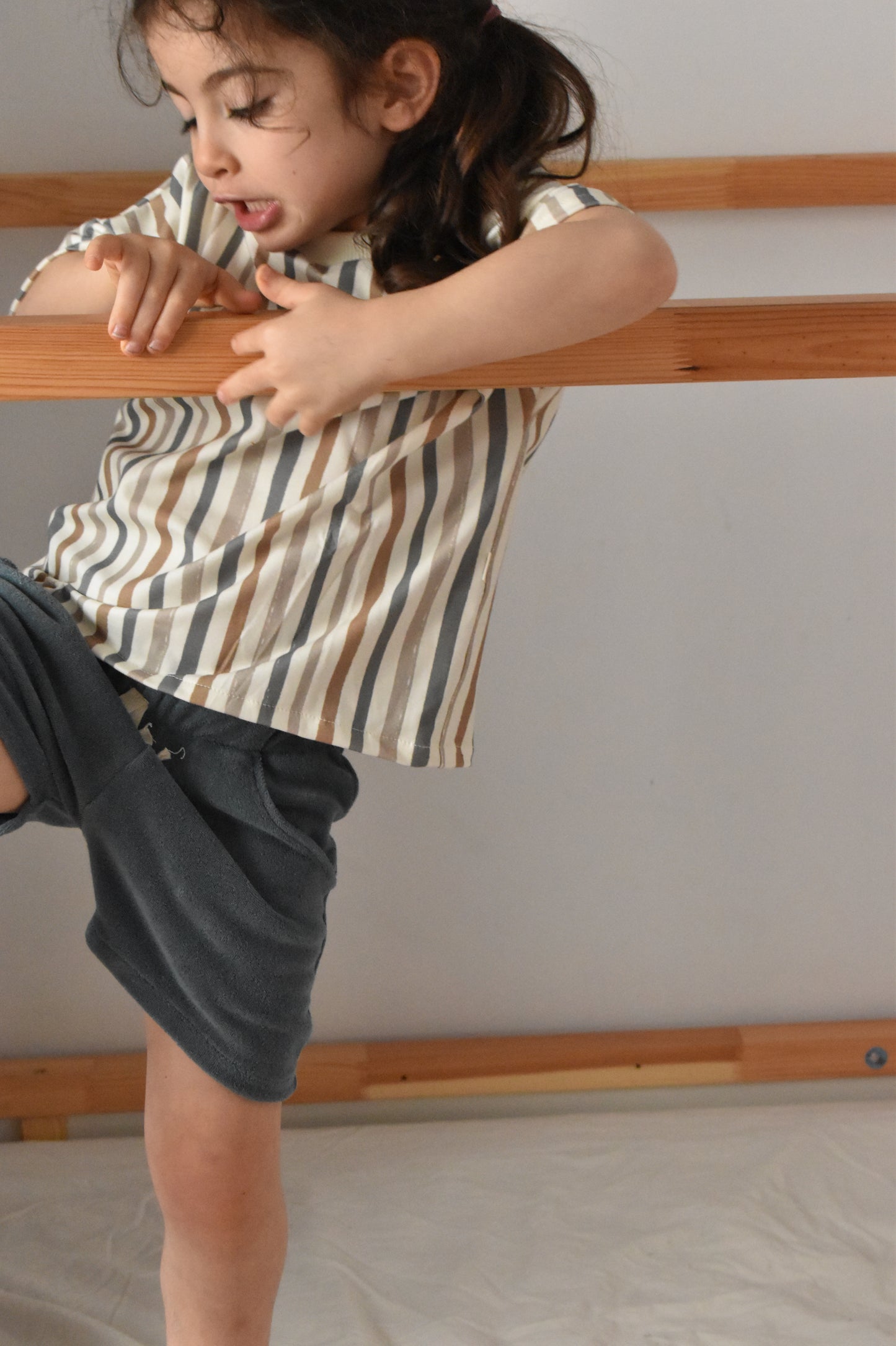 Camiseta manga corta STRIPES MULTI