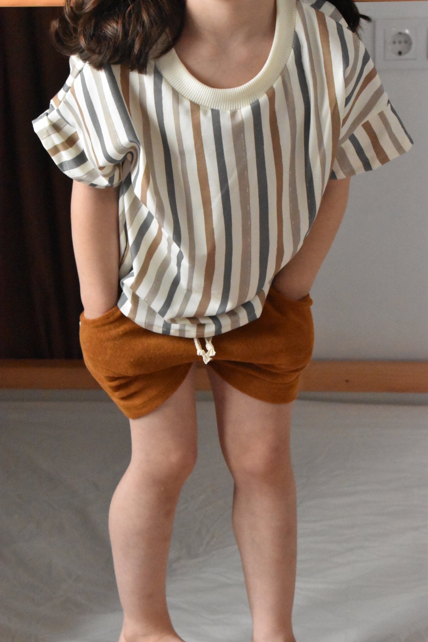 Camiseta manga corta STRIPES MULTI