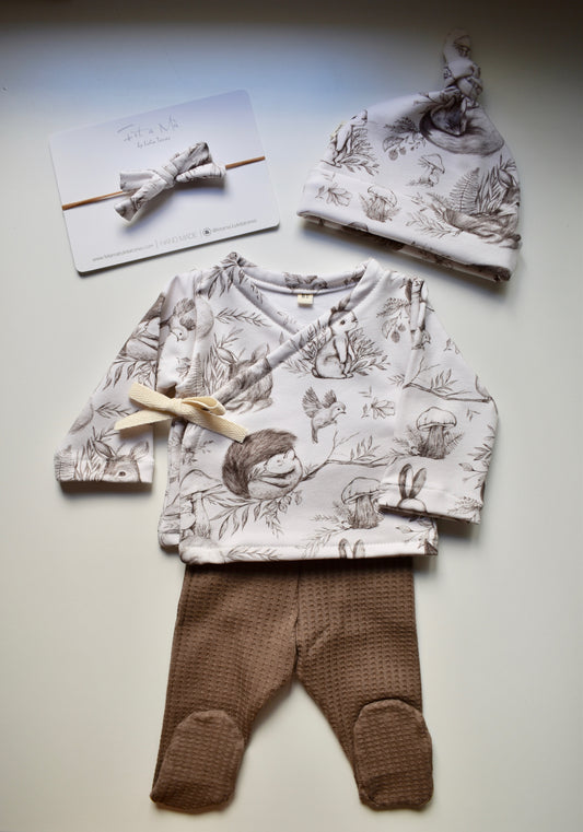 Conjunto newborn FOREST TALES