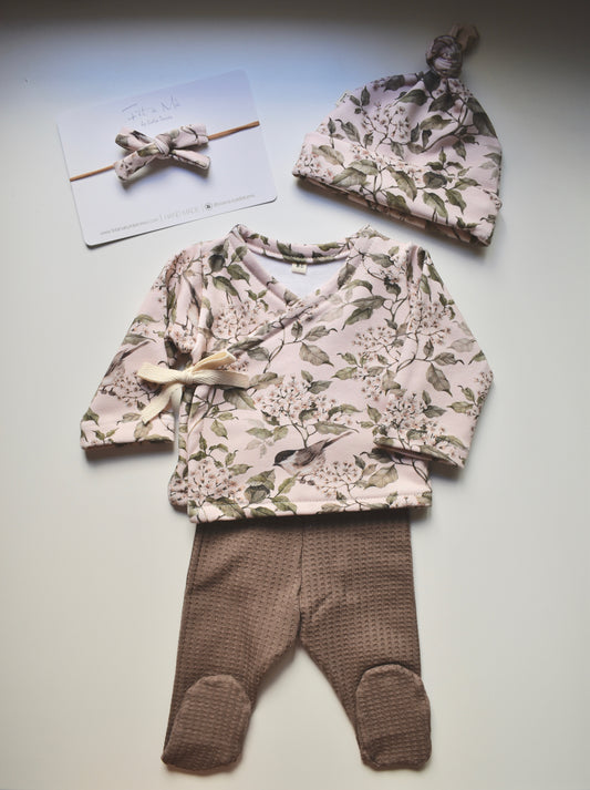 Conjunto newborn TWEET & BLOOM