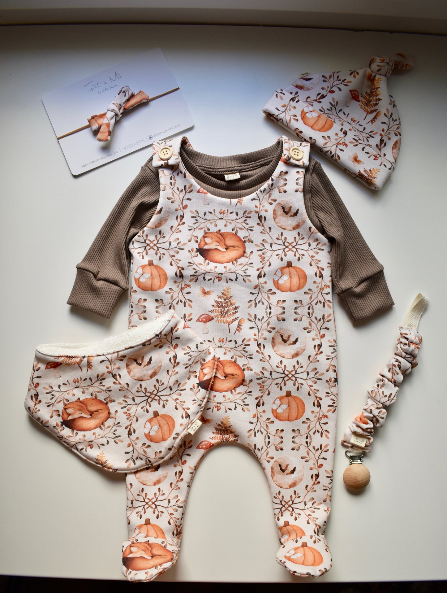 Peto con pies FOXY FALL