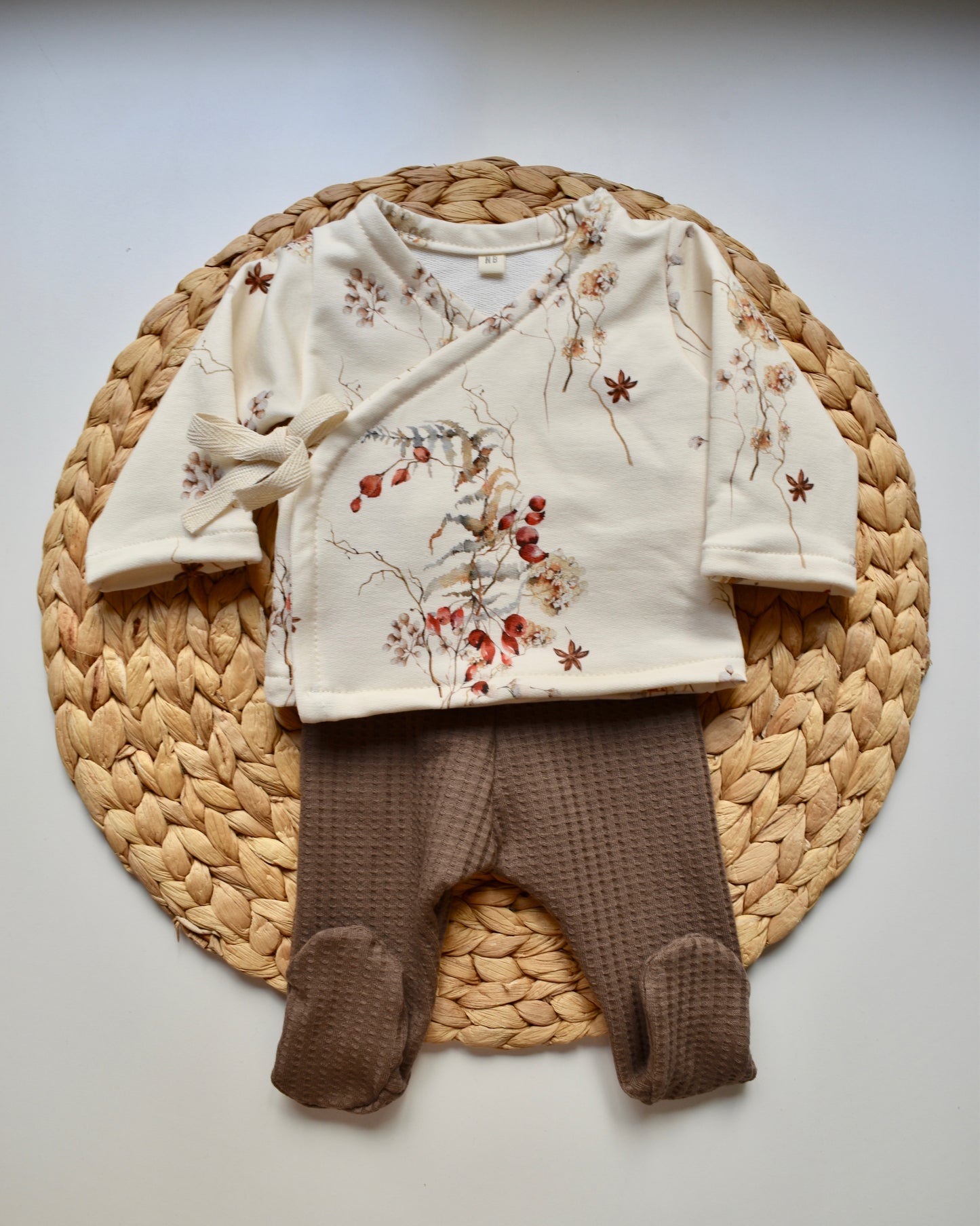Conjunto newborn BOTANICAL CHRISTMAS