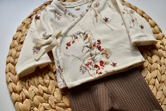 Conjunto newborn BOTANICAL CHRISTMAS