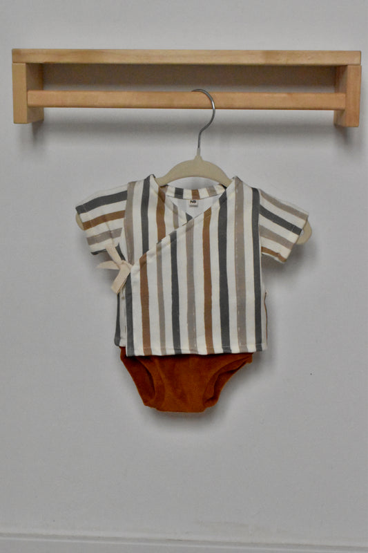 Conjunto newborn verano STRIPES MULTI