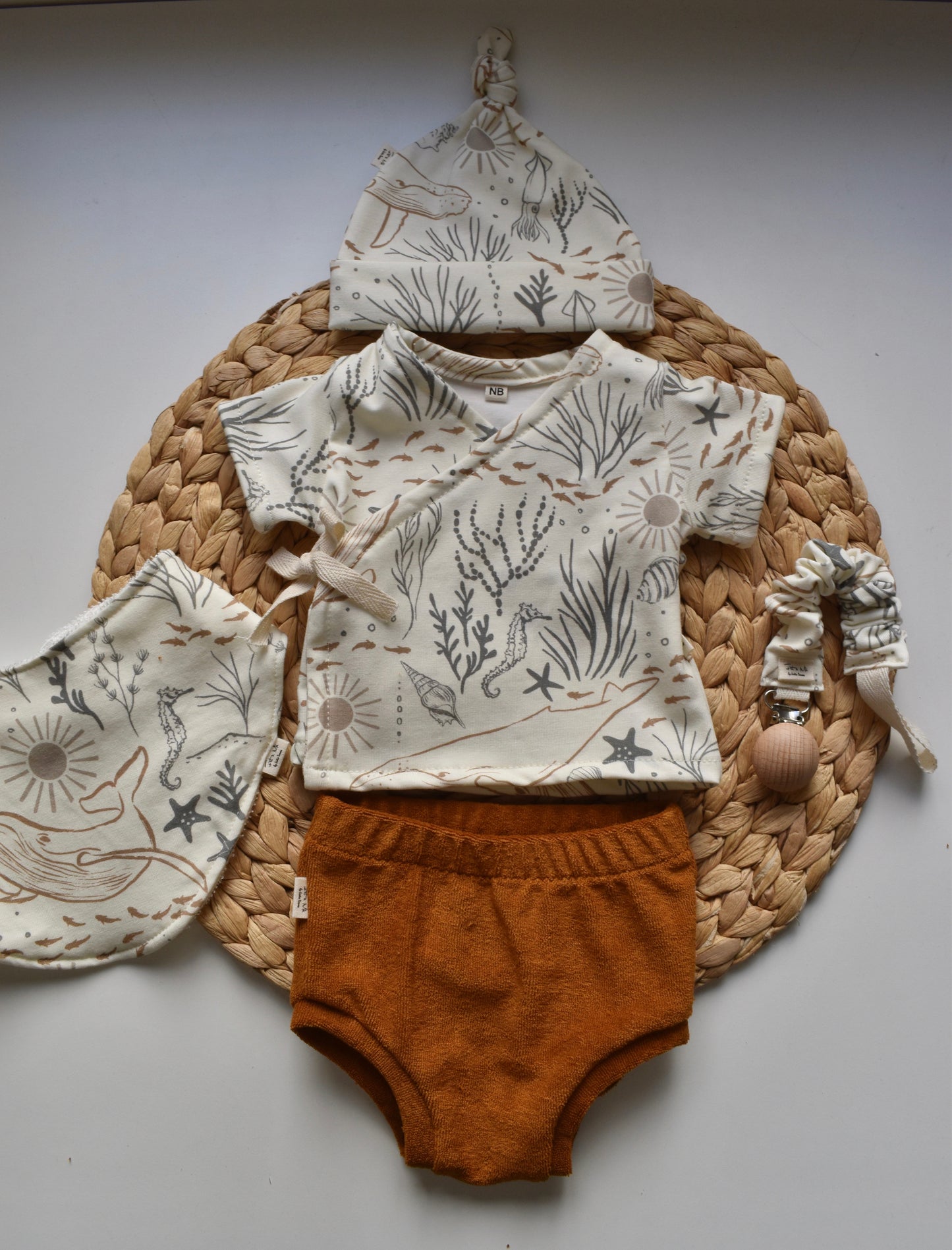 Conjunto newborn verano SEA LIFE