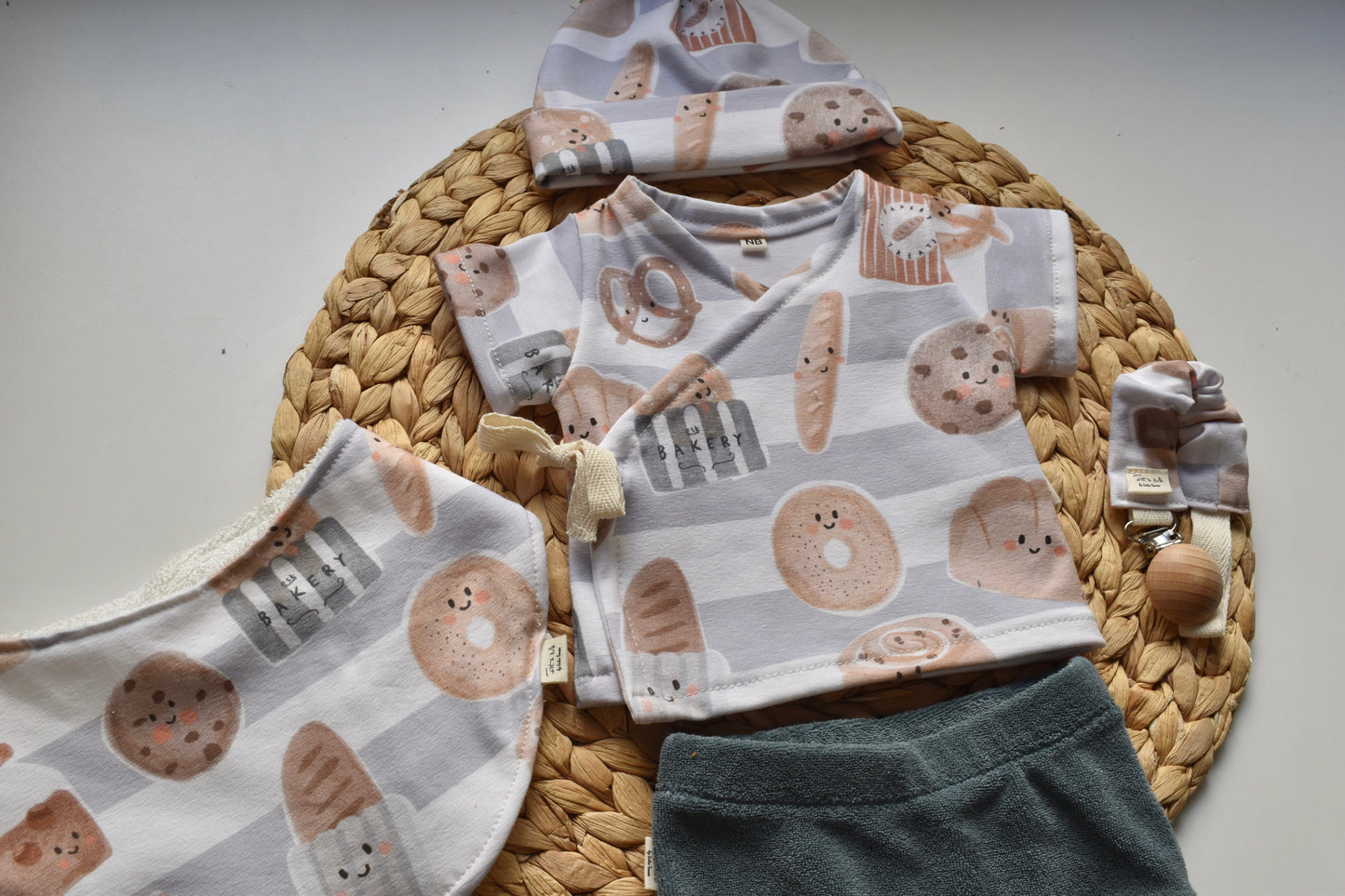Conjunto newborn verano PETITE BOULANGERIE