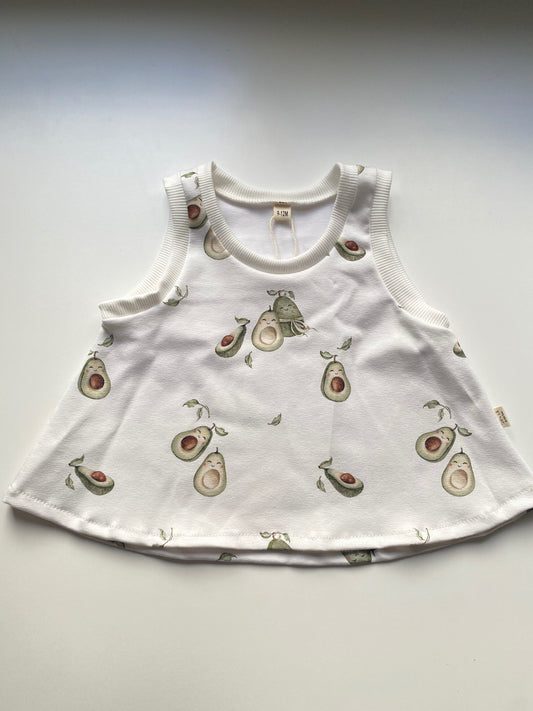Camiseta tirantes AGUACATES