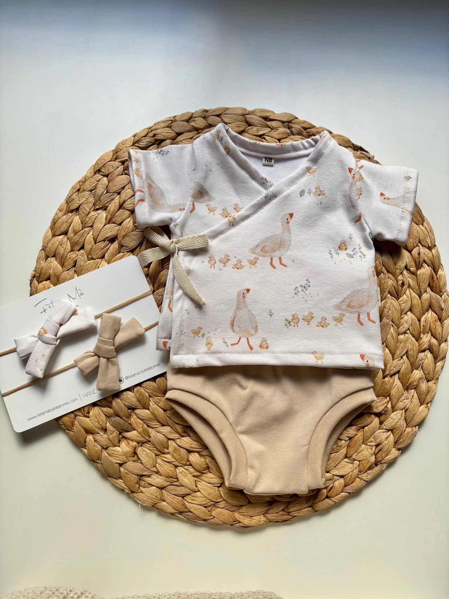 Conjunto newborn verano CLOSE TO MAMA