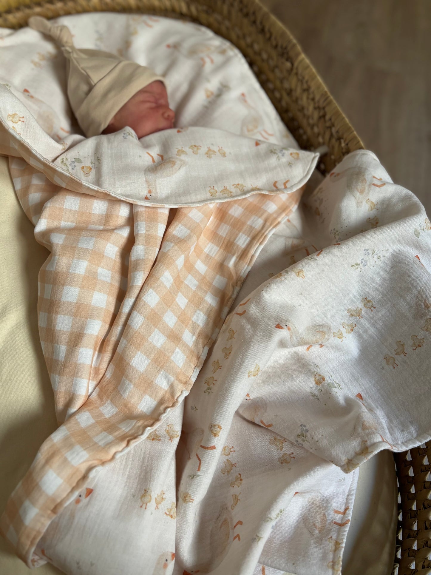 Muselina reversible CLOSE TO MAMA